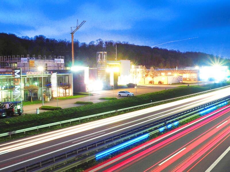 B10 Ortsausgang Richtung Uhingen Gewerbegebiet 