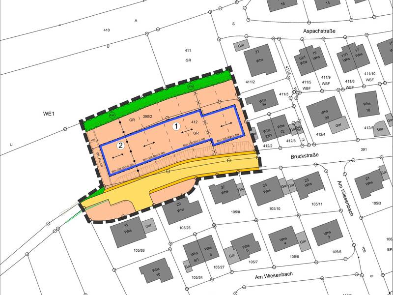 Bebauungsplangebiet "Bruckstraße"